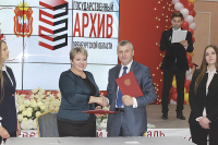 И.о. директора ГАОО О.Н. Сгибнева и директор ЧГАО И.И. Вишев  (сентябрь 2019 г.)